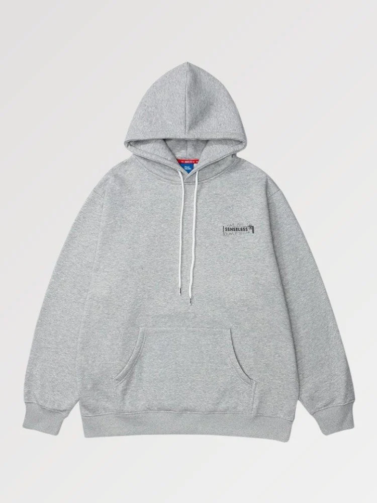 Vintage Japanese Hoodie 'Love With You' - Image 3