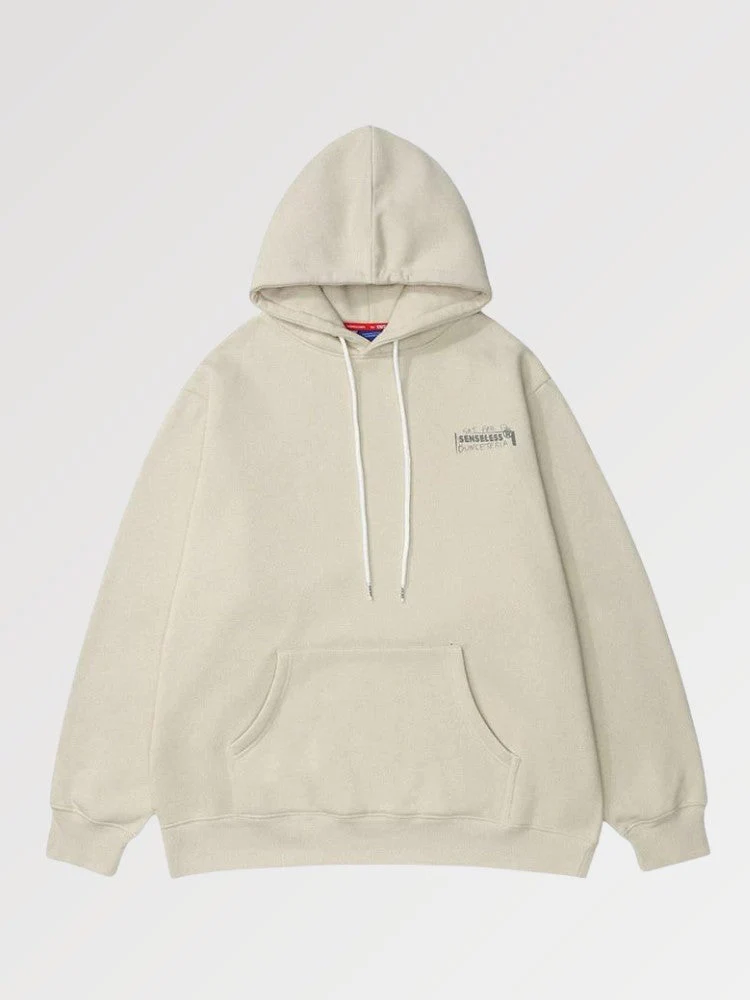 Vintage Japanese Hoodie 'Love With You' - Image 4