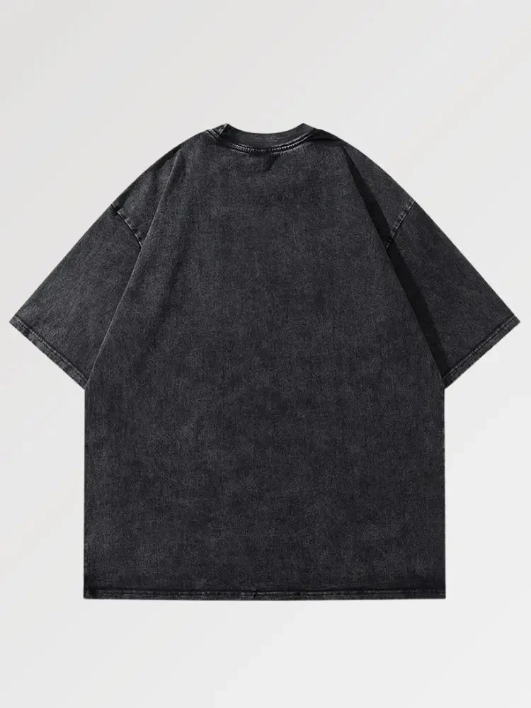 Vintage Oversize Japanese Shirt 'Dezain' - Image 2