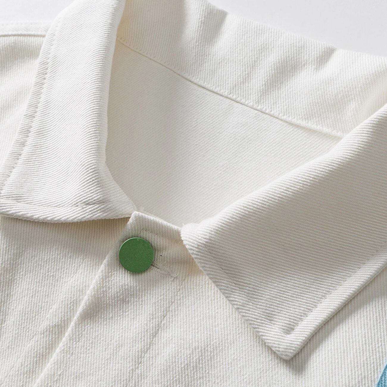 White Denim Jacket 'Hisamoto' - Image 3