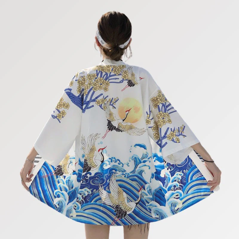 Women's Japanese Kimono Jacket 'Satsunan' - Image 5