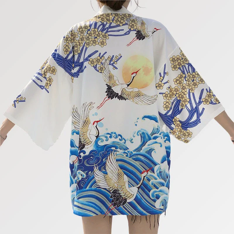 Women's Japanese Kimono Jacket 'Satsunan' - Image 7