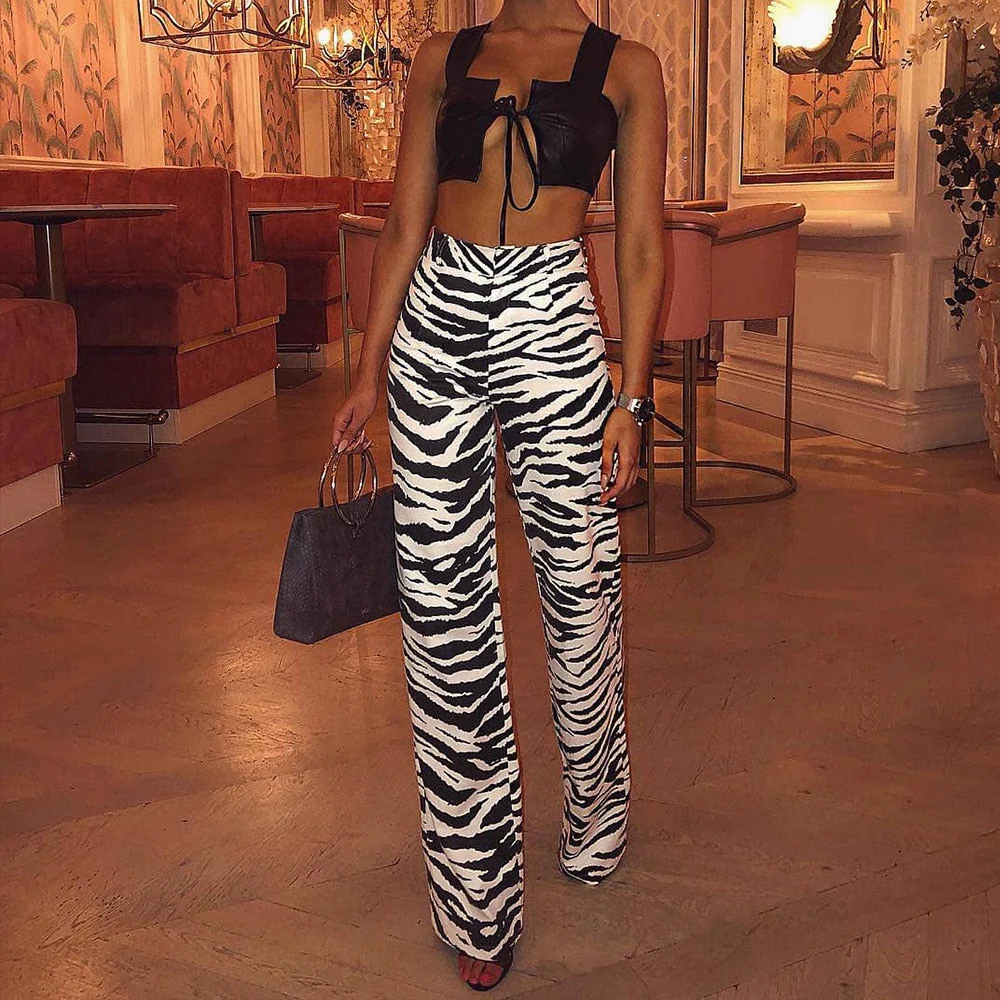 Women's Zebra Pants 'Sakai' - Image 2