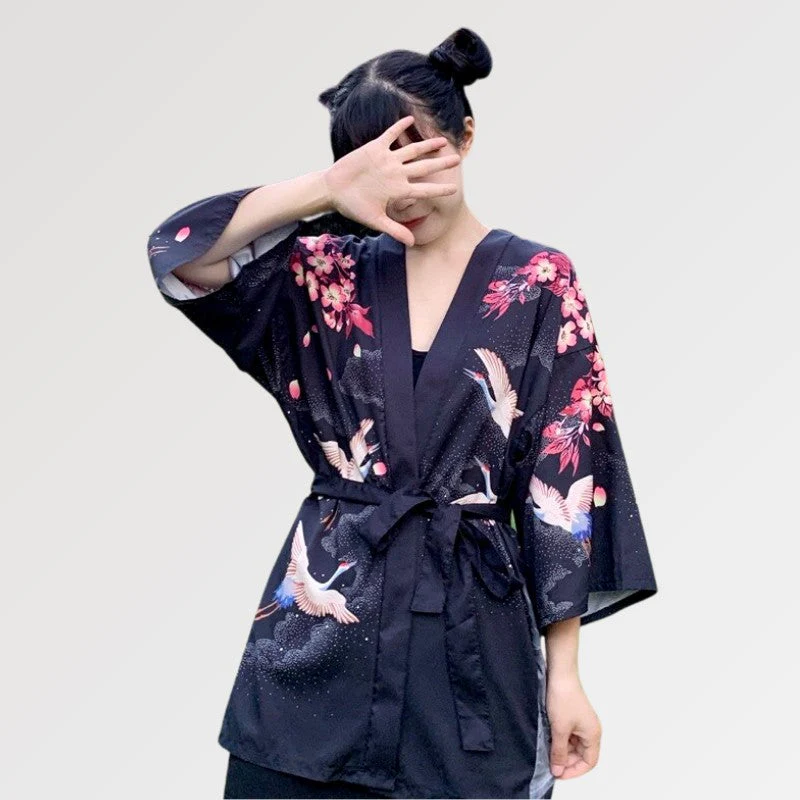 Women's Short Kimono Jacket 'Habomai' - Image 2