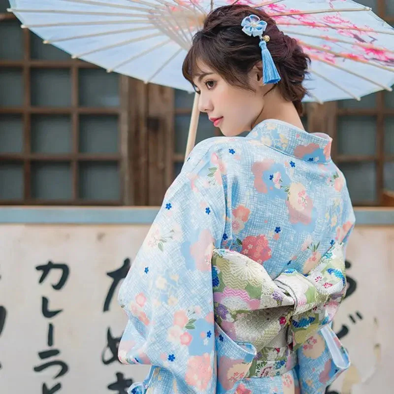 Women's Traditional Japanese Kimono 'Gongen' - Image 4