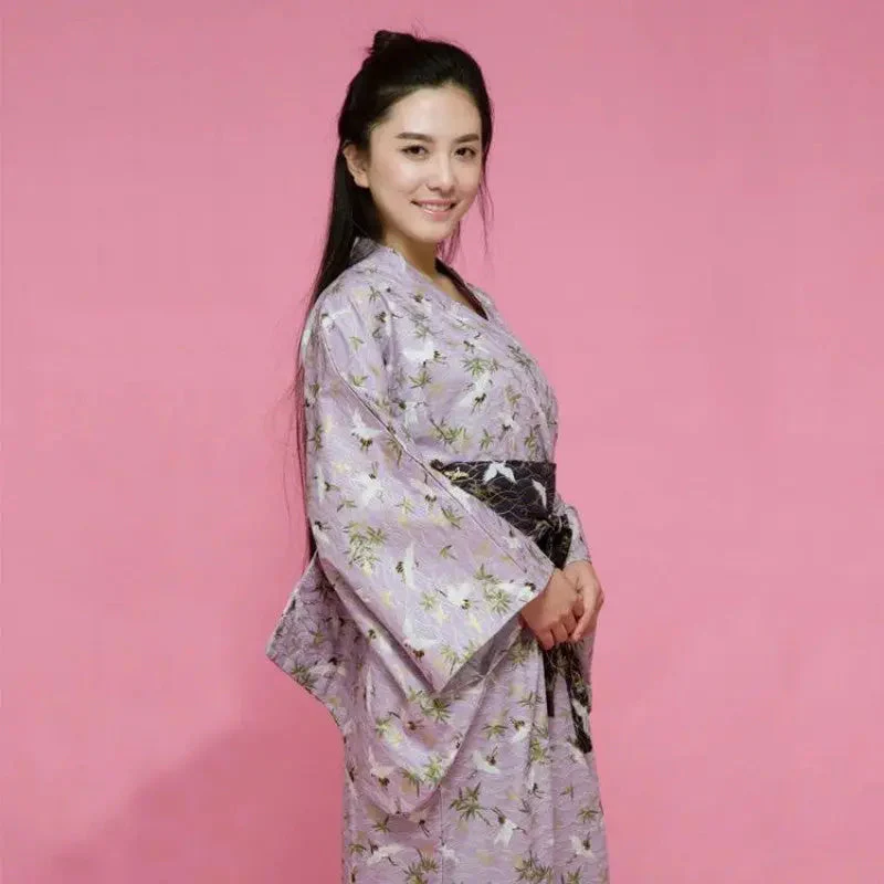 Women's Traditional Japanese Kimono 'Kamaishi' - Image 3