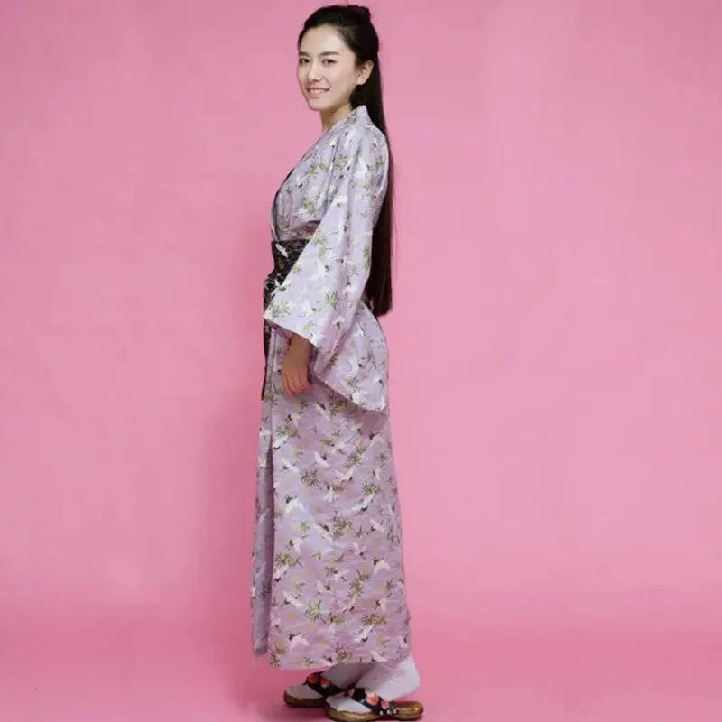 Women's Traditional Japanese Kimono 'Kamaishi' - Image 4