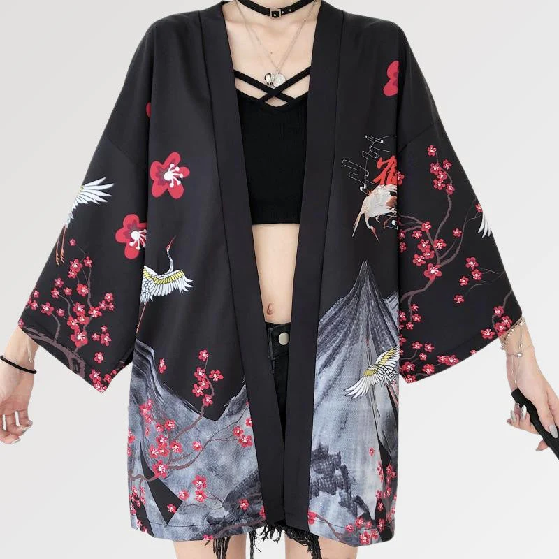 Women's Traditional Kimono Jacket 'Shodoshima' - Image 6