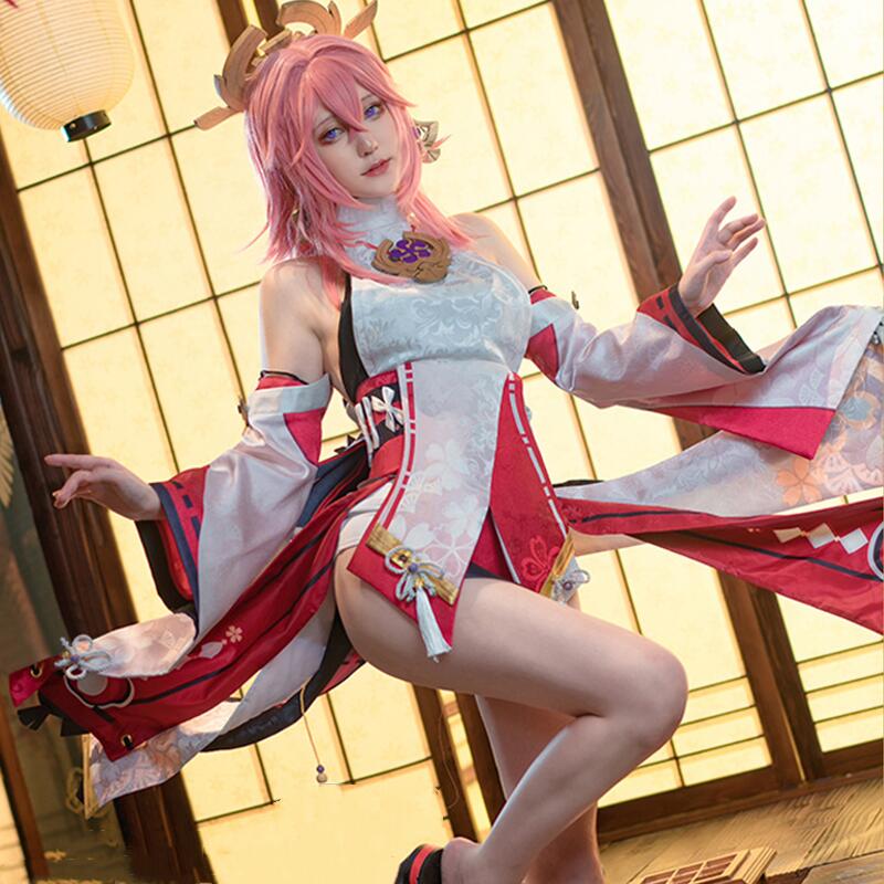 Yae Miko Cosplay Genshin Impact - Image 10