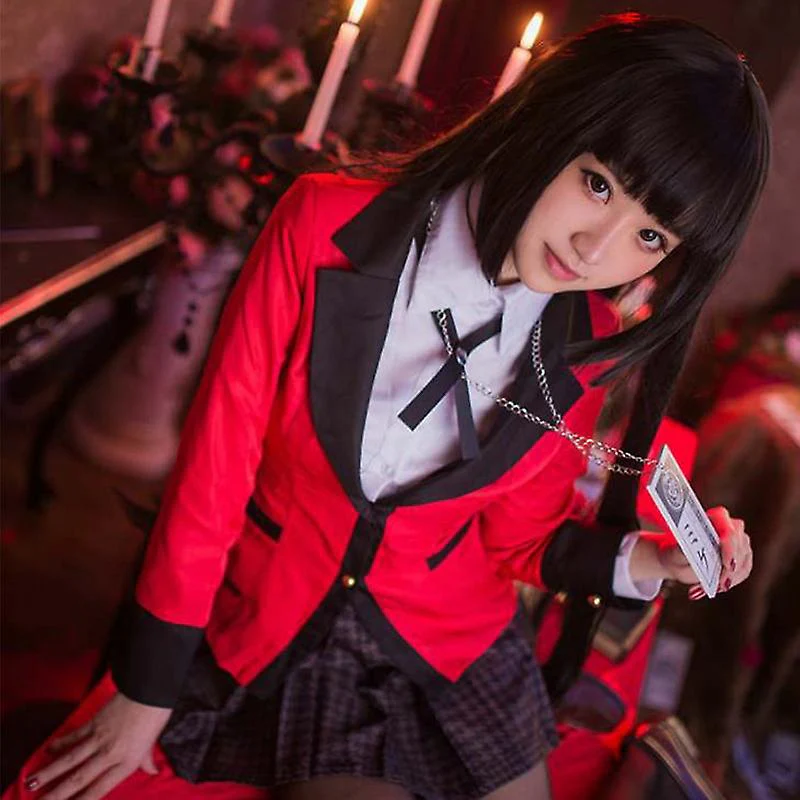 Yumeko Jabami Kakegurui Cosplay Compulsive Gambler - Image 7