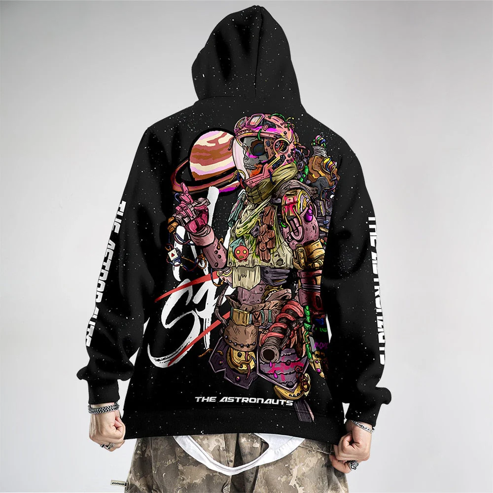 Zombie Japanese Hoodie 'Akita' - Image 3